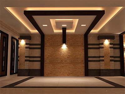 فروشگاه کناف تاپ - سقف کاذب با نورپردازی مخفی